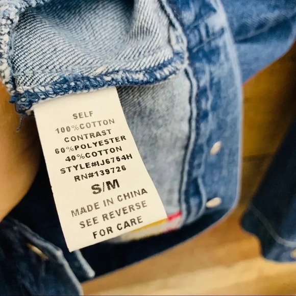 Honey Punch Huipil/Tassel Jean Jacket - Picture 7 of 8